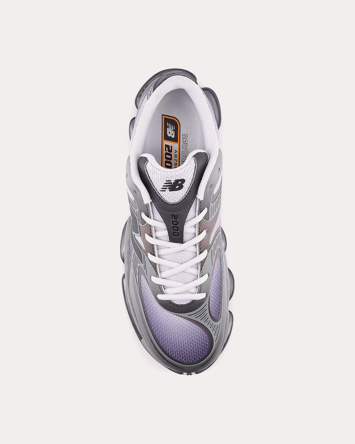 Abzorb 2000 Pearl Grey / Black Low Top Sneakers