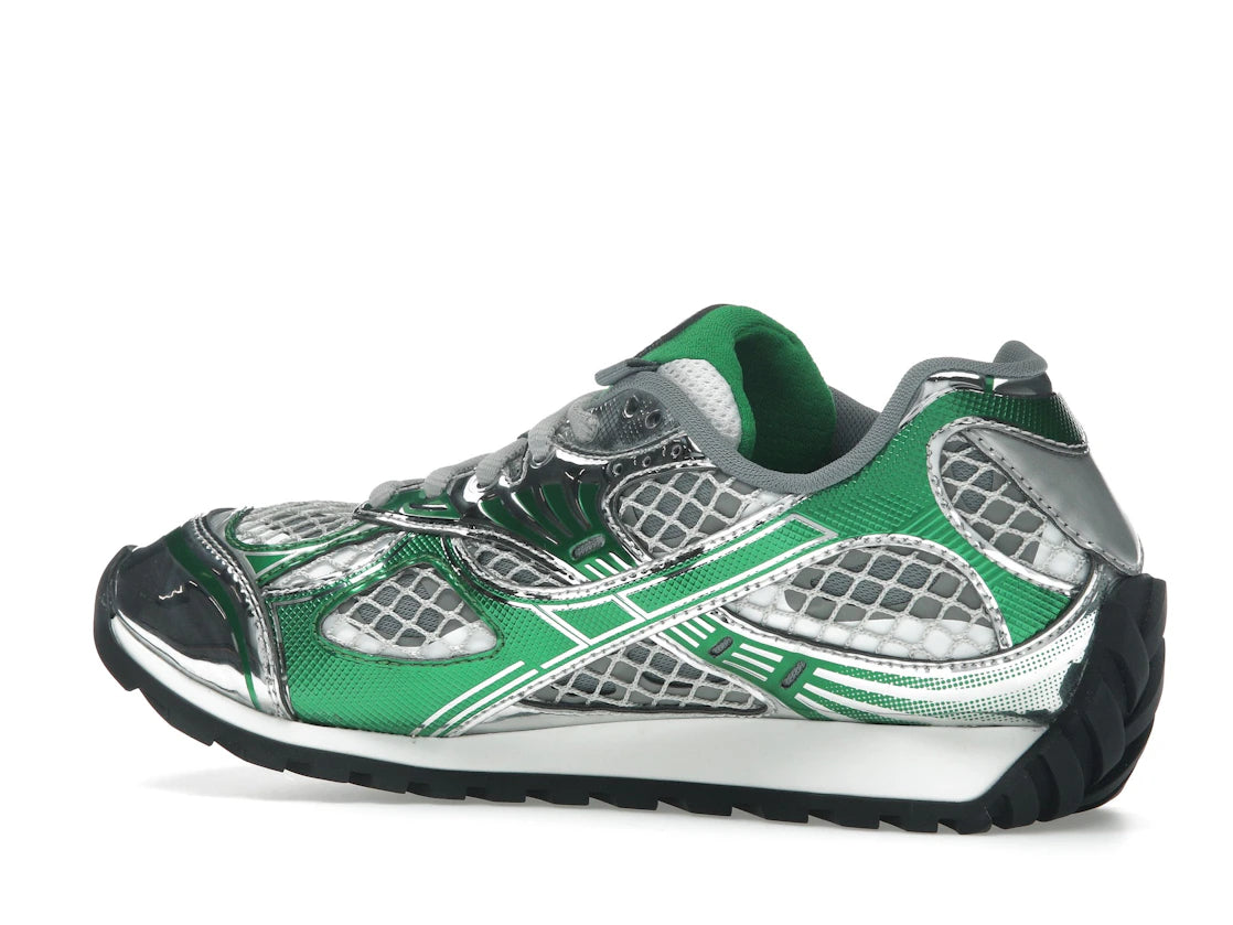 Orbit Silver / Parakeet Low Top Sneakers