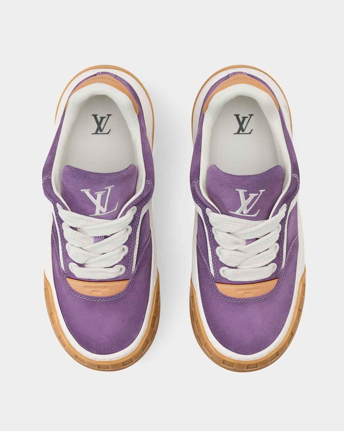 LV Tilted Lilas Low Top Sneakers