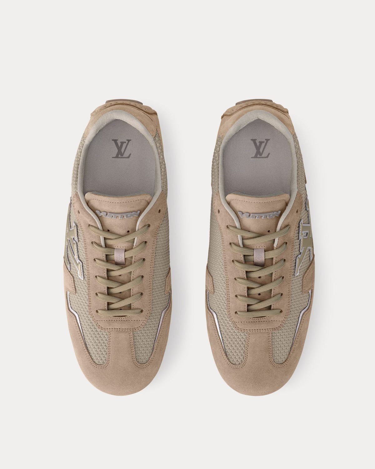 LV Rally Beige Low Top Sneakers