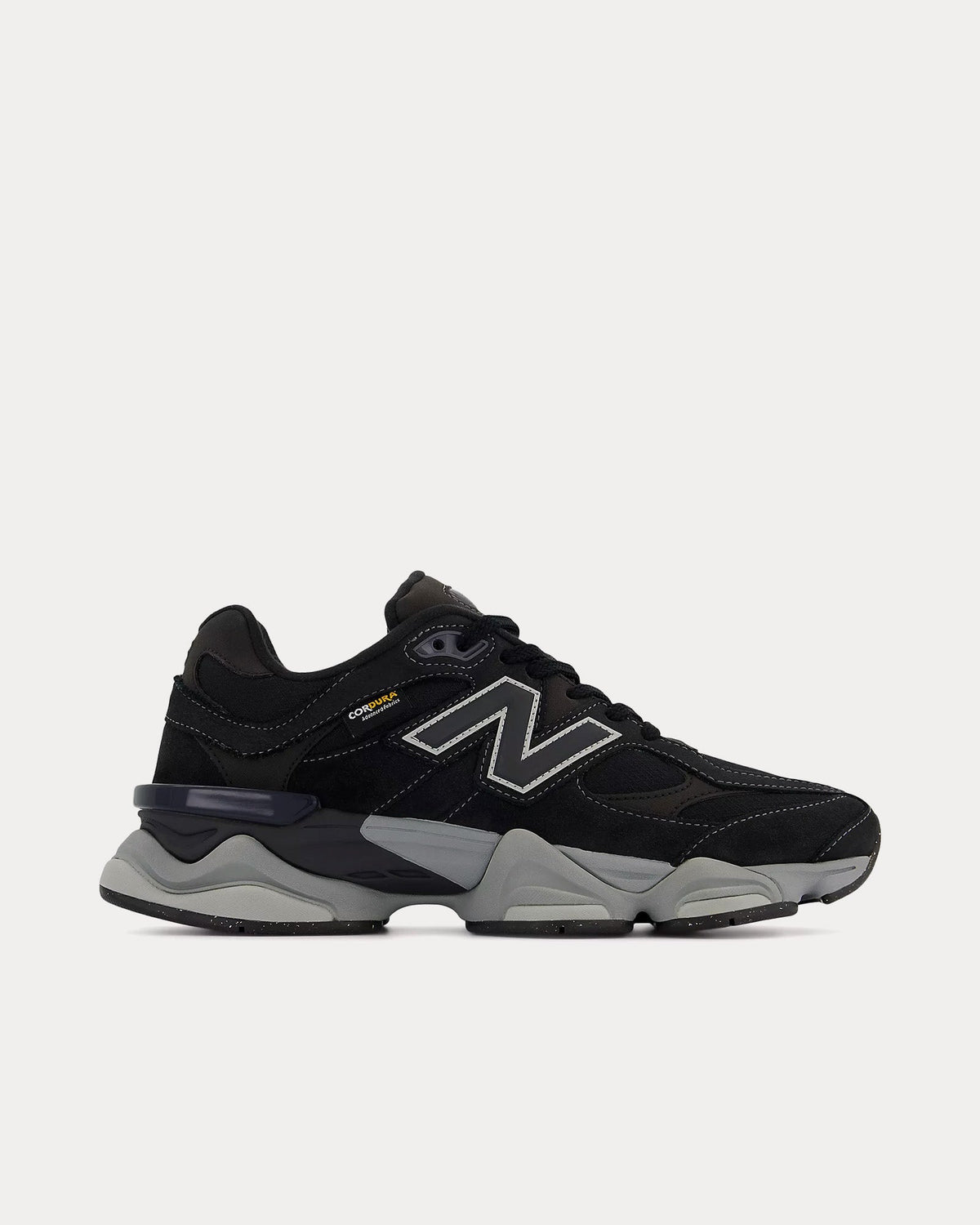 9060 'Cordura' Black Low Top Sneakers