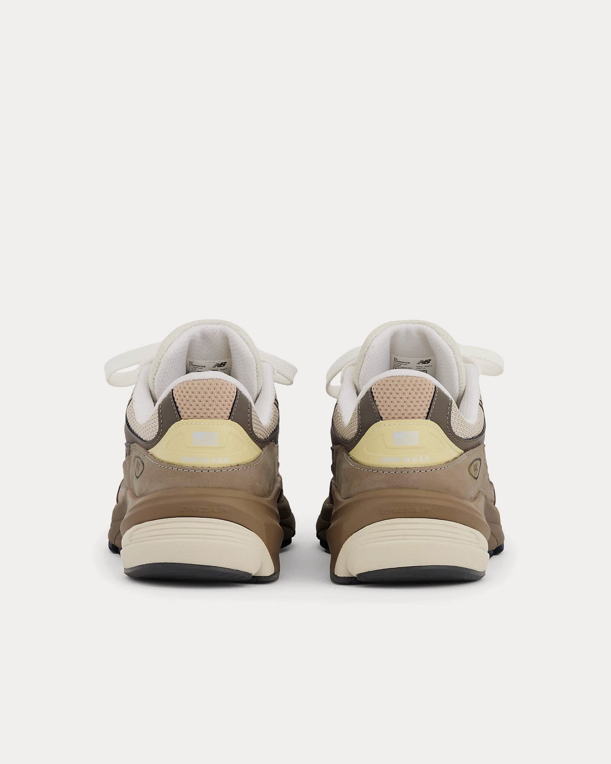 Made in USA 990v6 Driftwood / Timberwolf / Mushroom Low Top Sneakers