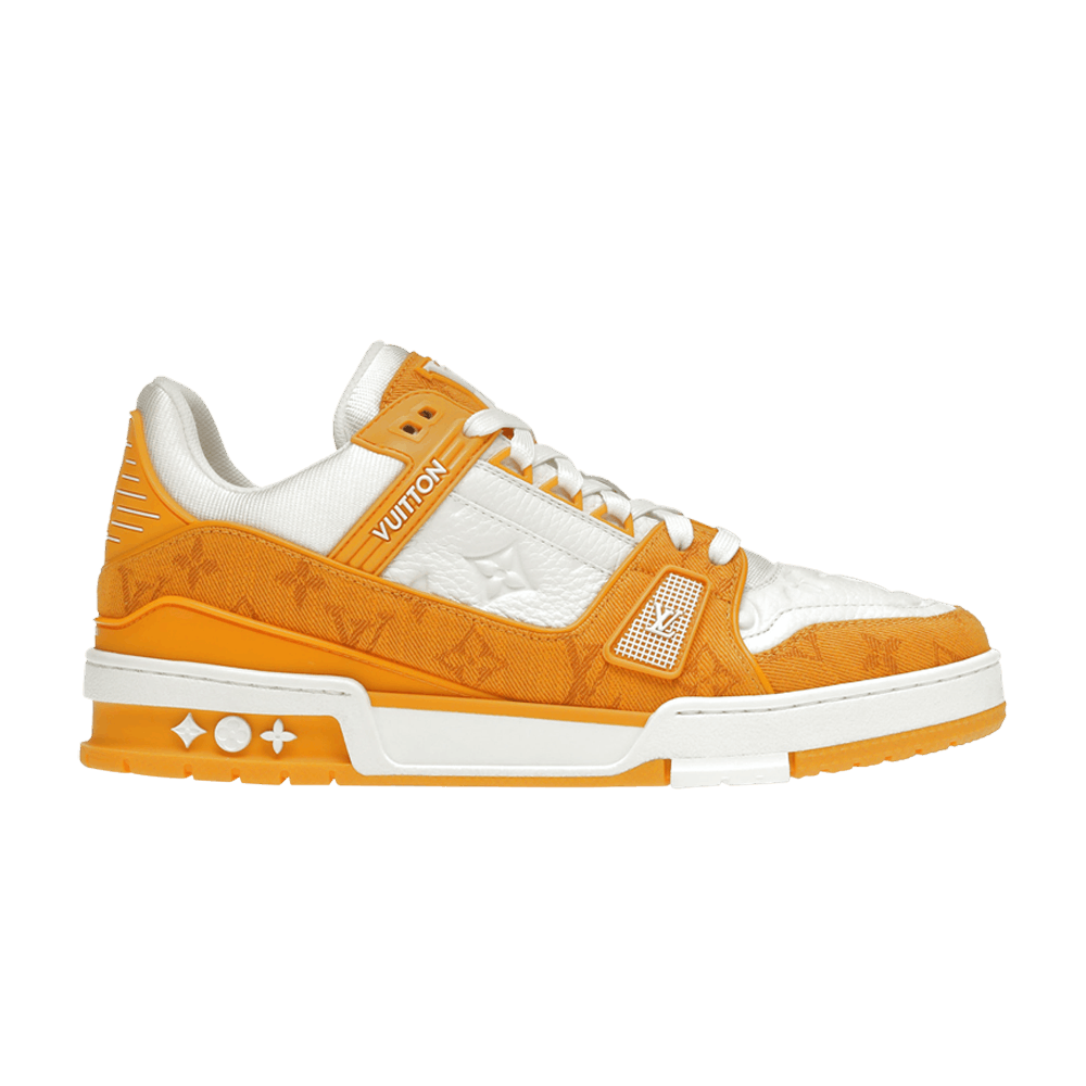 Louis Vuitton Trainer Low 'Yellow Monogram Denim'