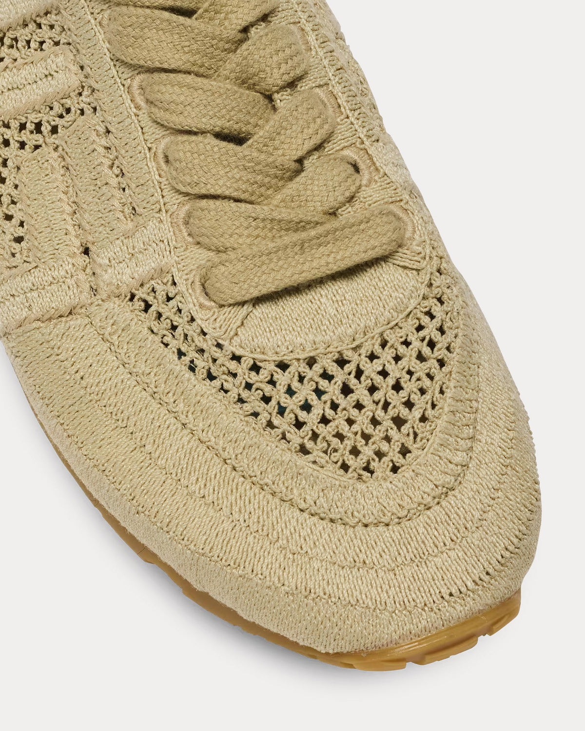 Racer 45 Macramé Beige Low Top Sneakers
