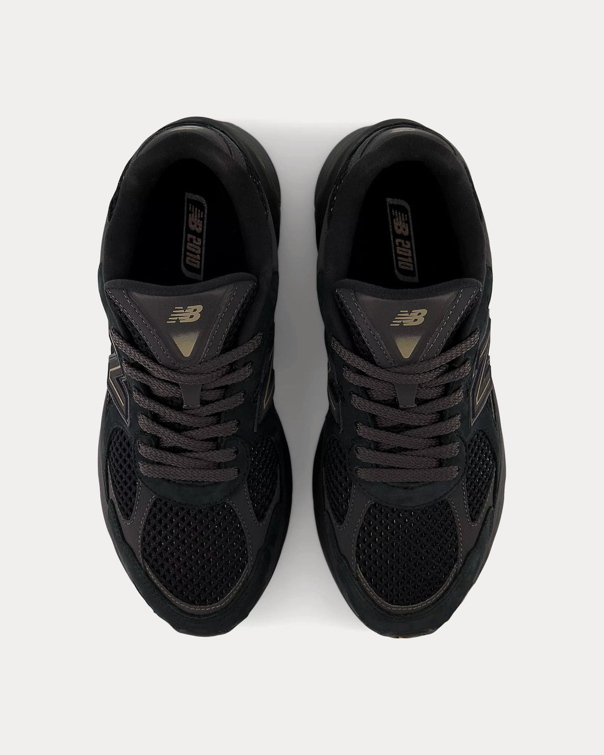 2010 Black / Black Cement Low Top Sneakers