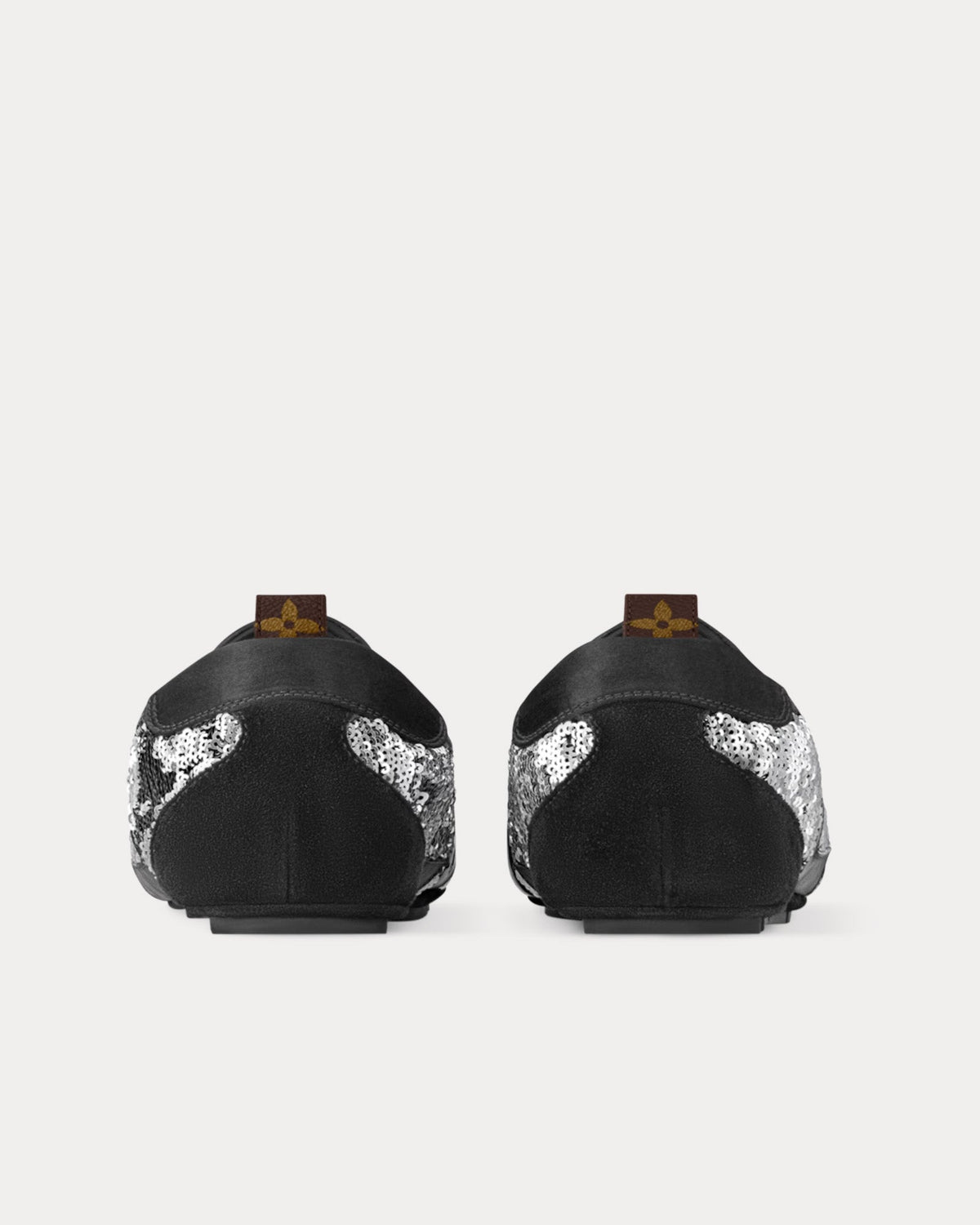 LV Sneakerina Sequins Black / Silver Low Top Sneakers