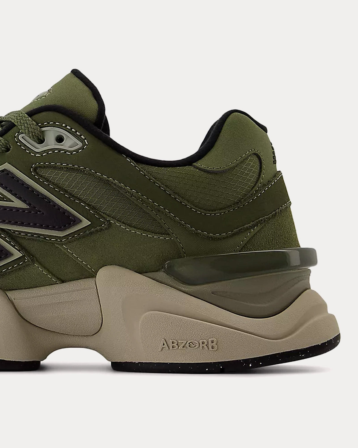 9060 'Cordura' Dark Olivine Low Top Sneakers