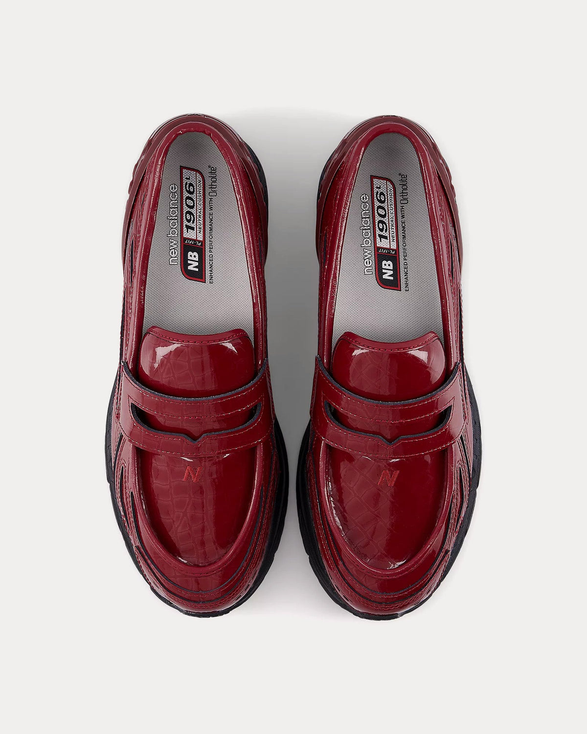 1906L Monarch Burgundy Loafers