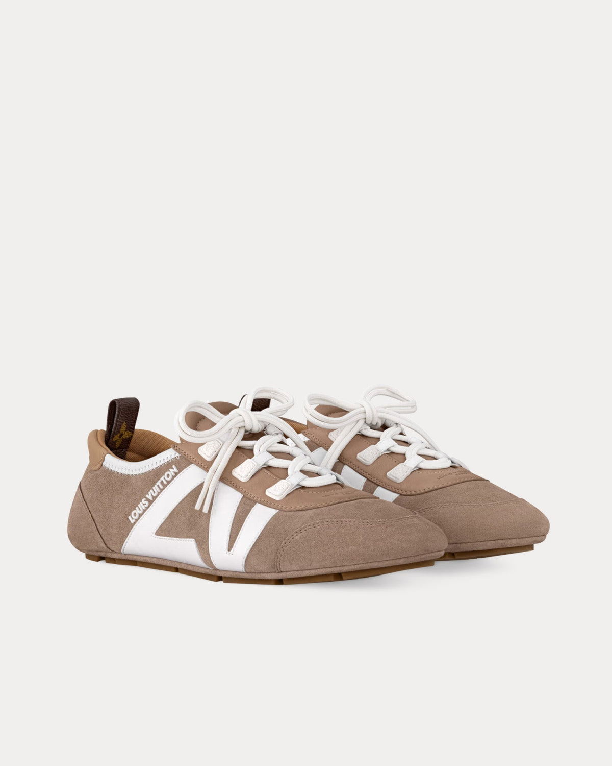 LV Sneakerina Hazelnut Brown Low Top Sneakers