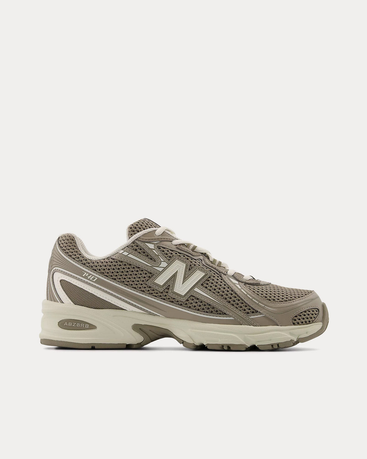 740 Dark Olivine / Silver Metallic / Sea Salt Low Top Sneakers