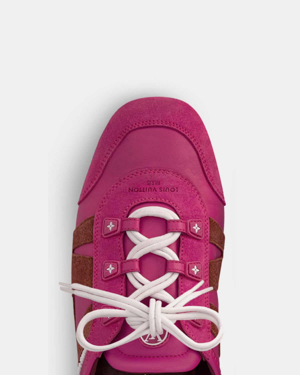 LV Sneakerina Fuchsia Low Top Sneakers