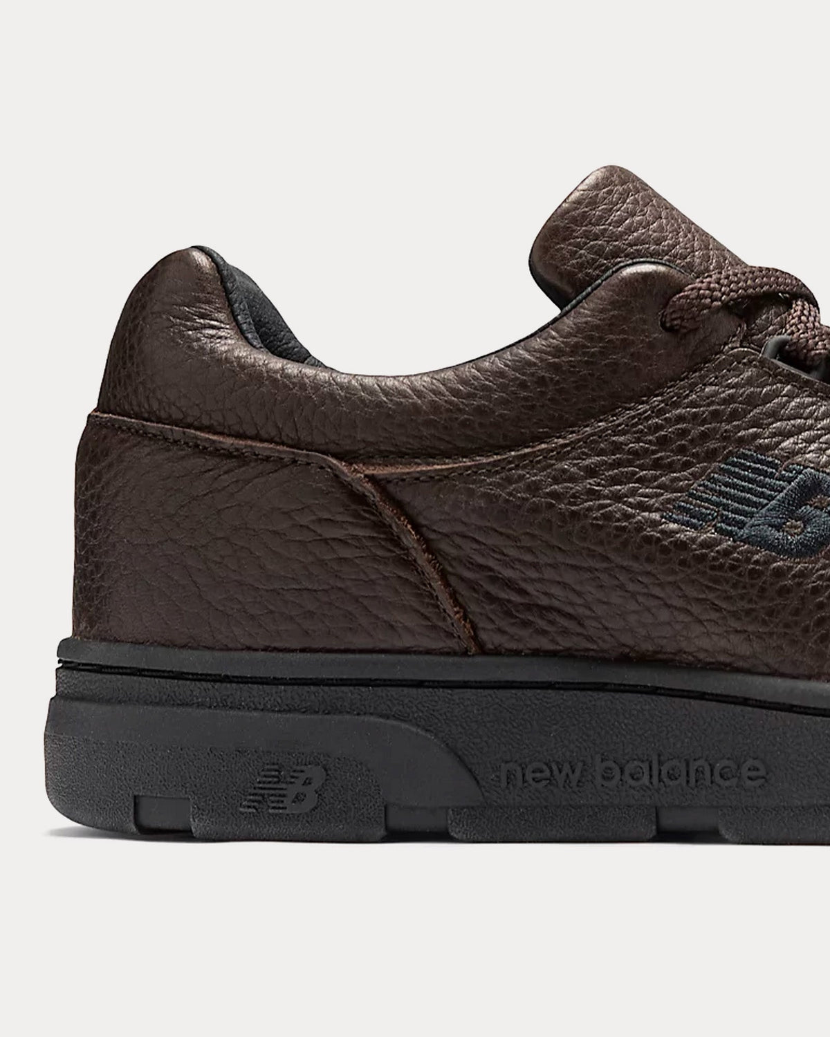 Made in UK Allerdale Chocolate Brown / Black Low Top Sneakers