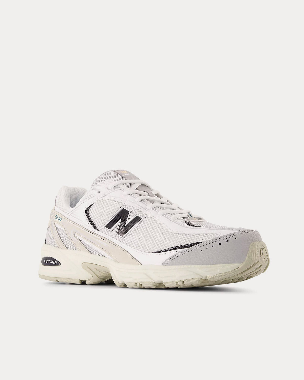 U509V1 Raincloud / White / Black Low Top Sneakers