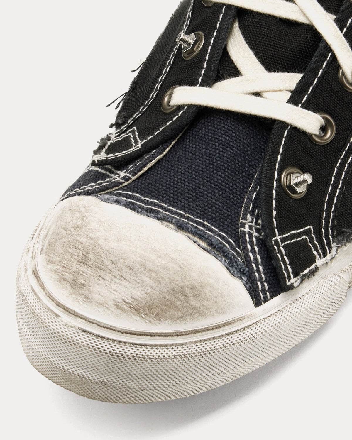 Loved To Death Blue / Black High Top Sneakers