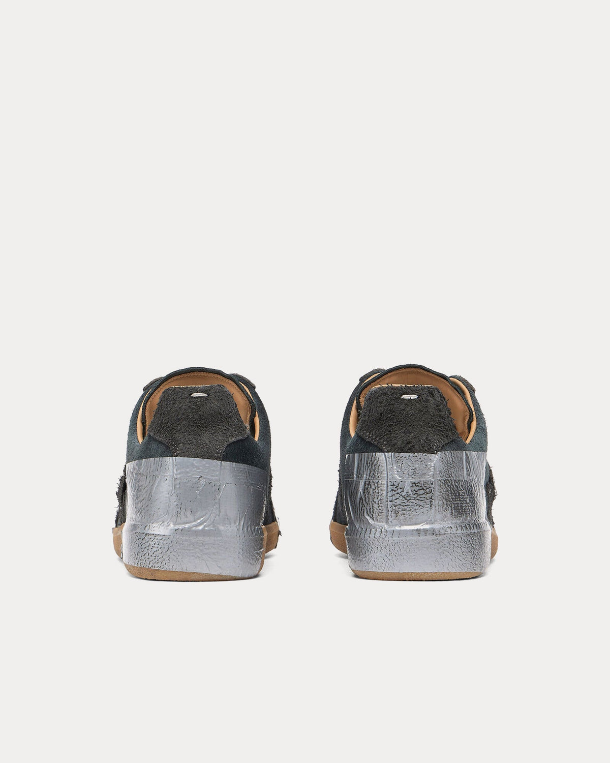 Replica Tape Black Low Top Sneakers