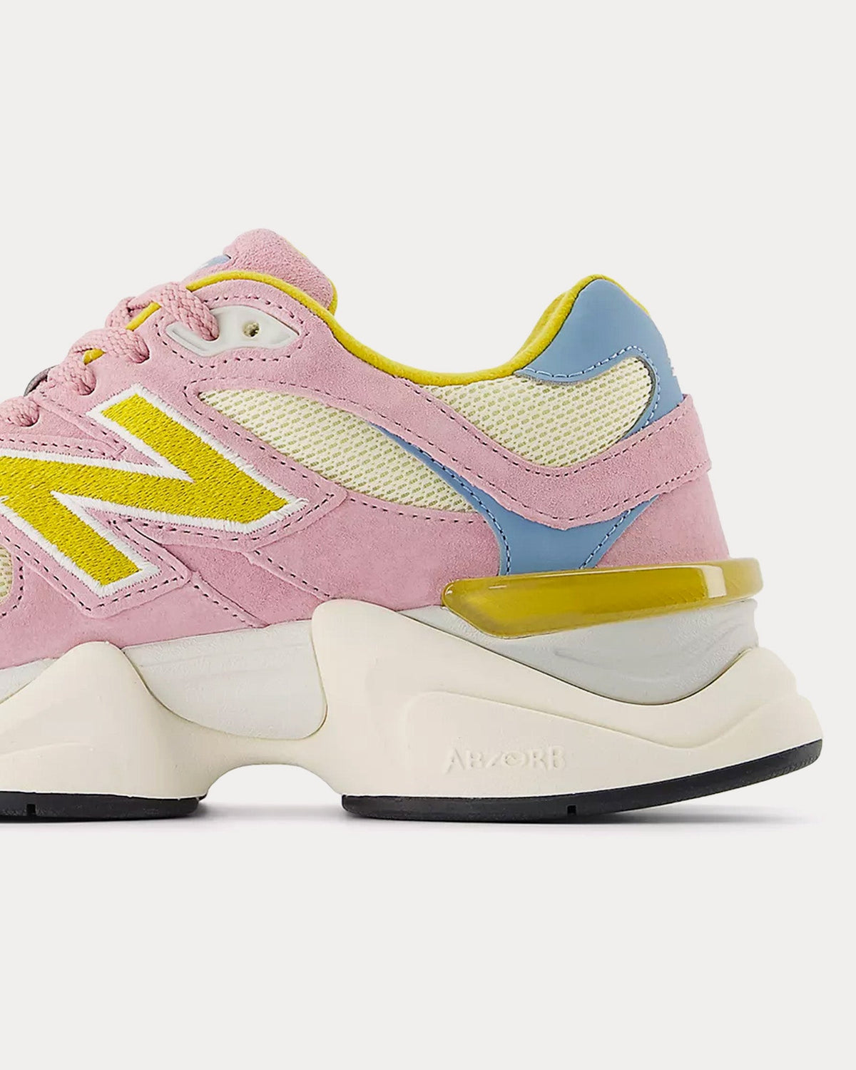9060 Pink Taffy / Calcium Low Top Sneakers