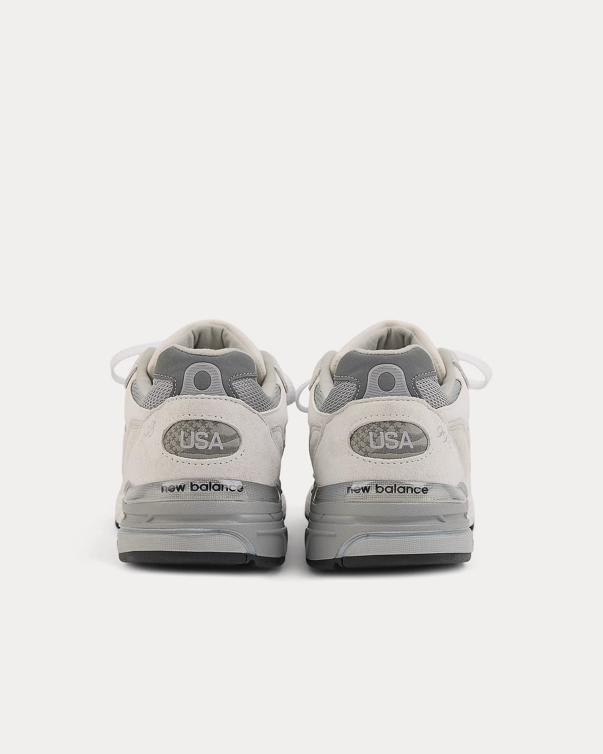 Made in USA 993 Reflection / Medium Gray / White Low Top Sneakers