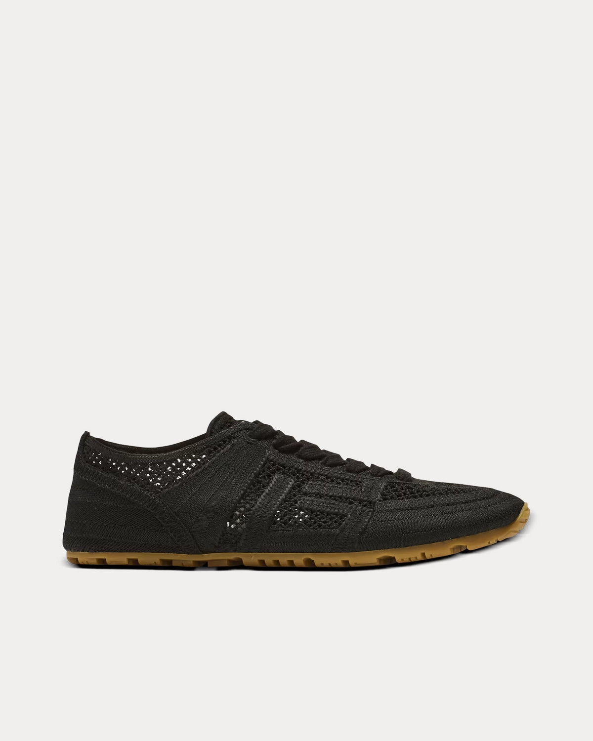 Racer 45 Macramé Black Low Top Sneakers