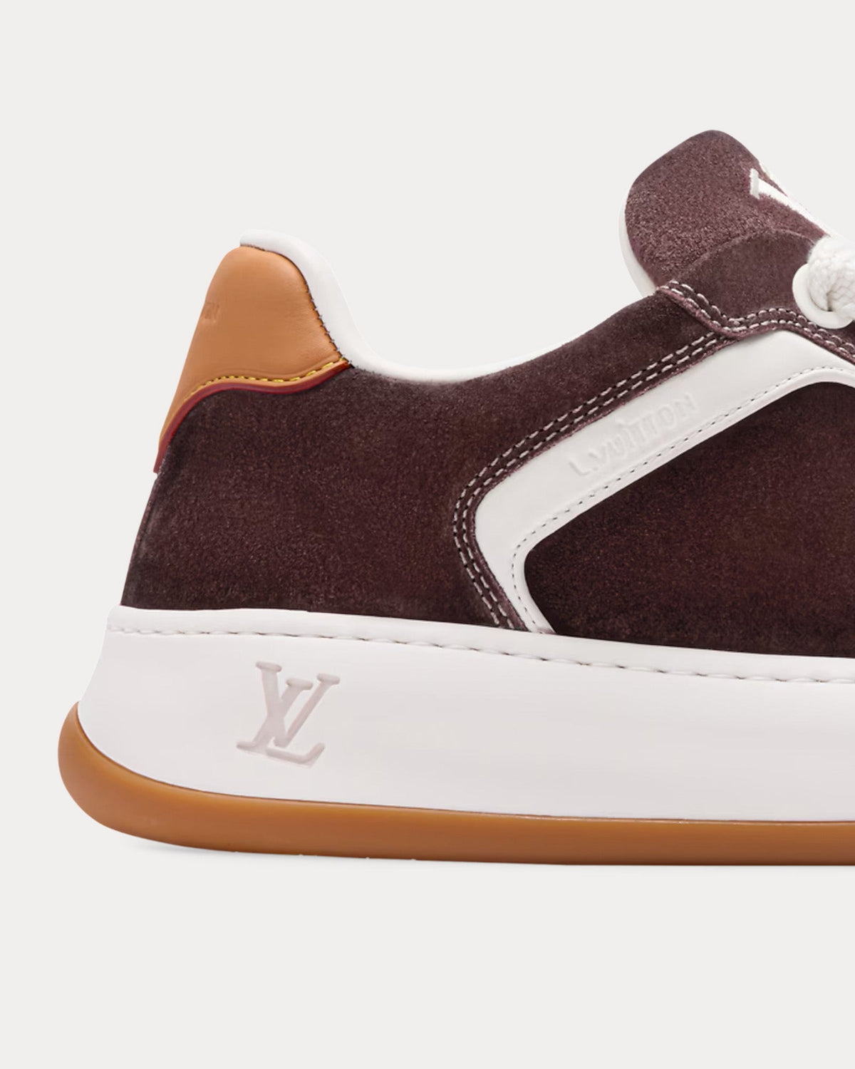LV Tilted Brown Low Top Sneakers