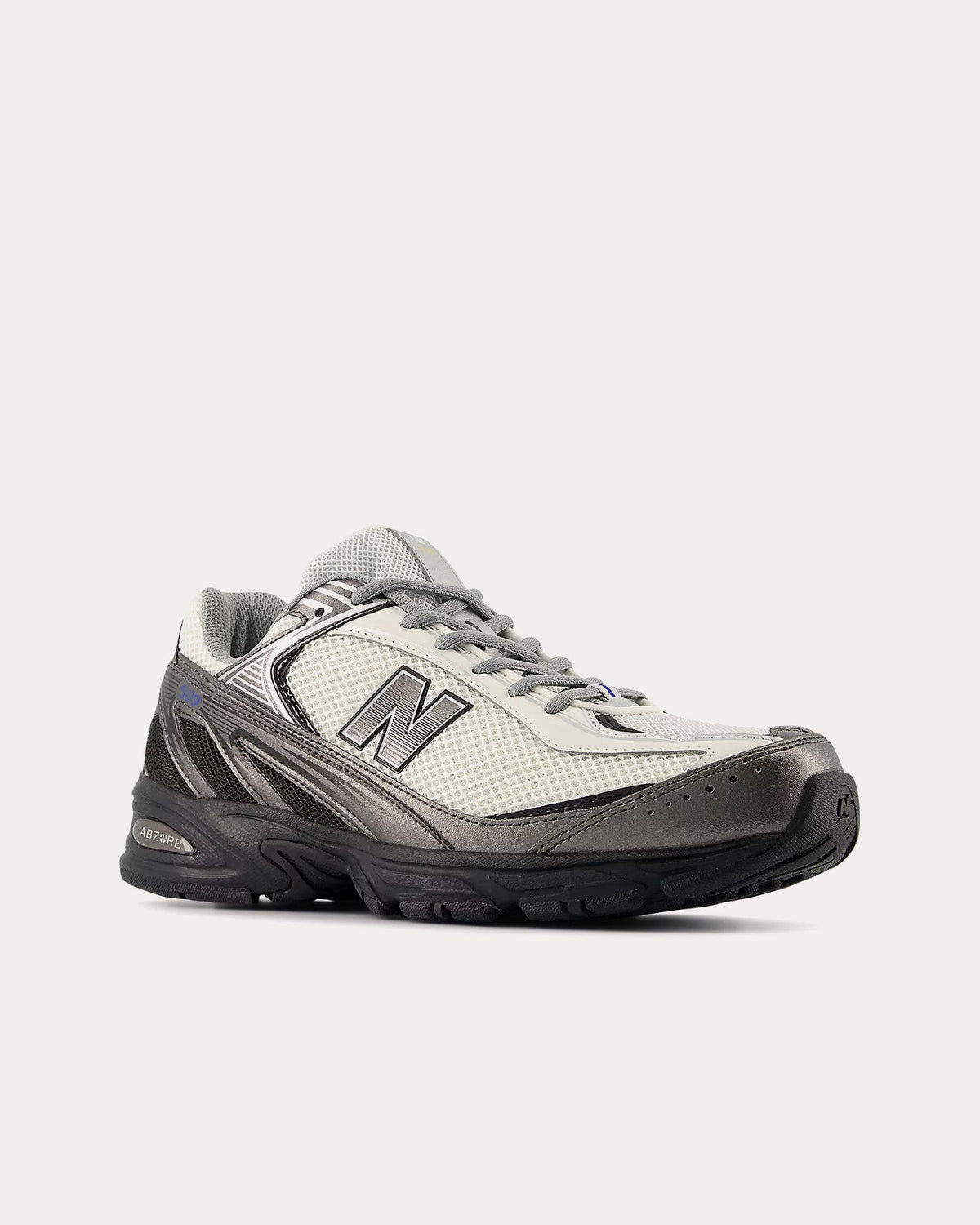 U509V1 Sea Salt / Black Metallic / Black Low Top Sneakers