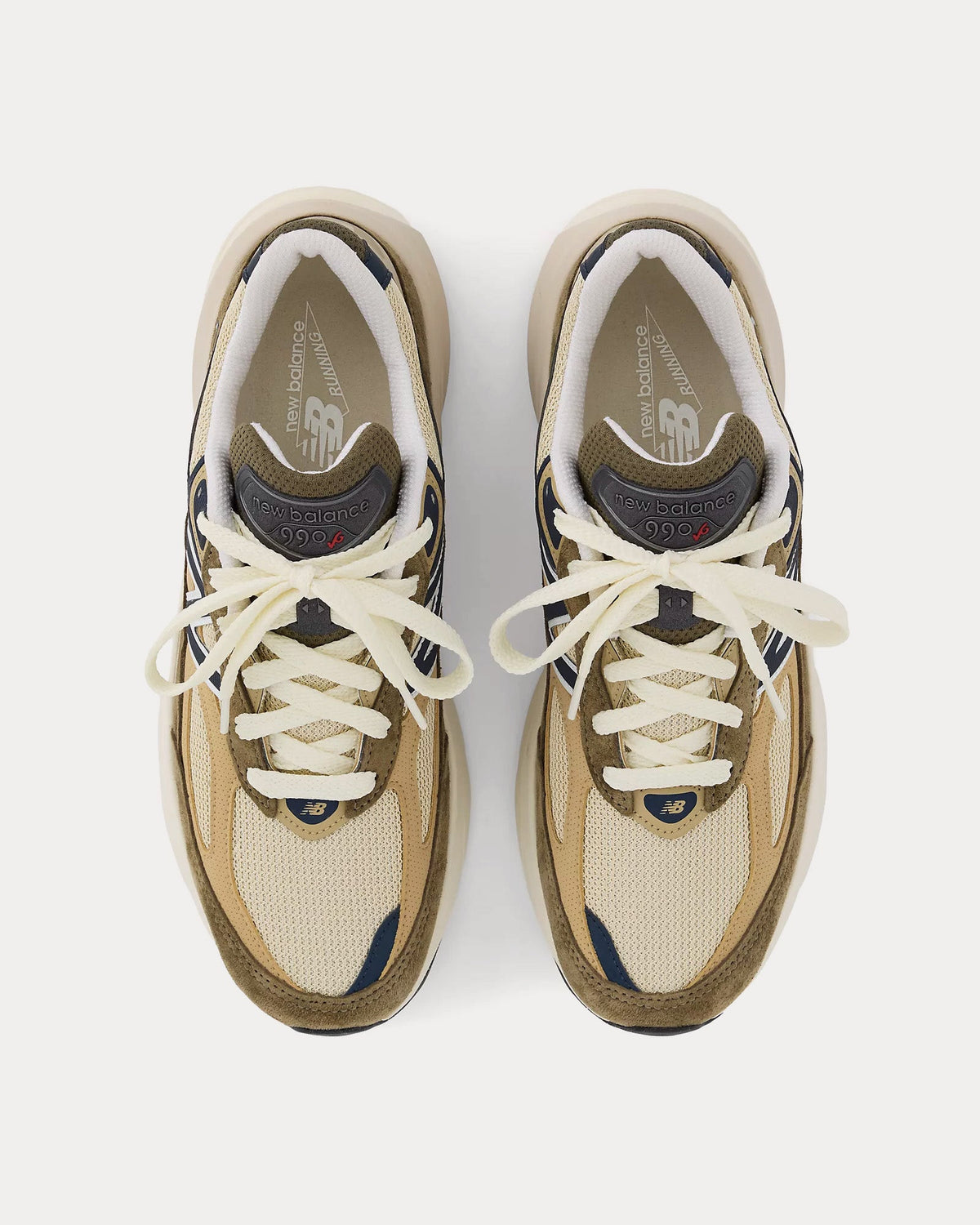 Made in USA 990v6 Dark Camo / Incense / Natural Indigo Low Top Sneakers