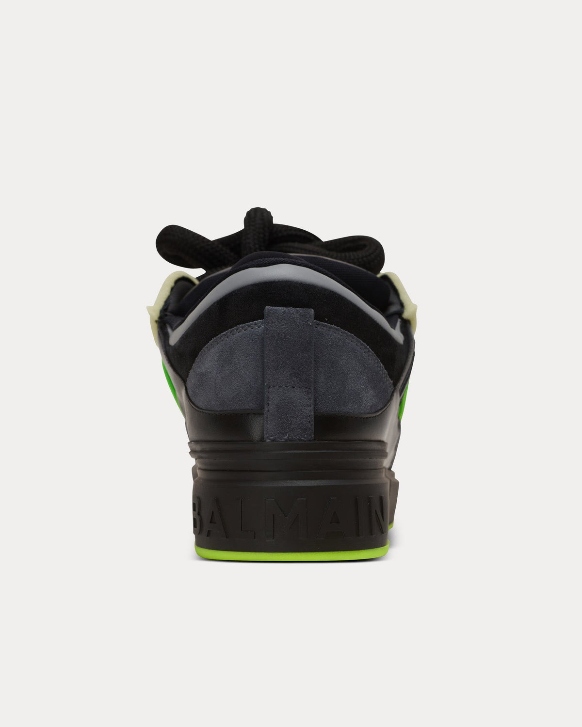 B-Court Puffy Skate Black Low Top Sneakers