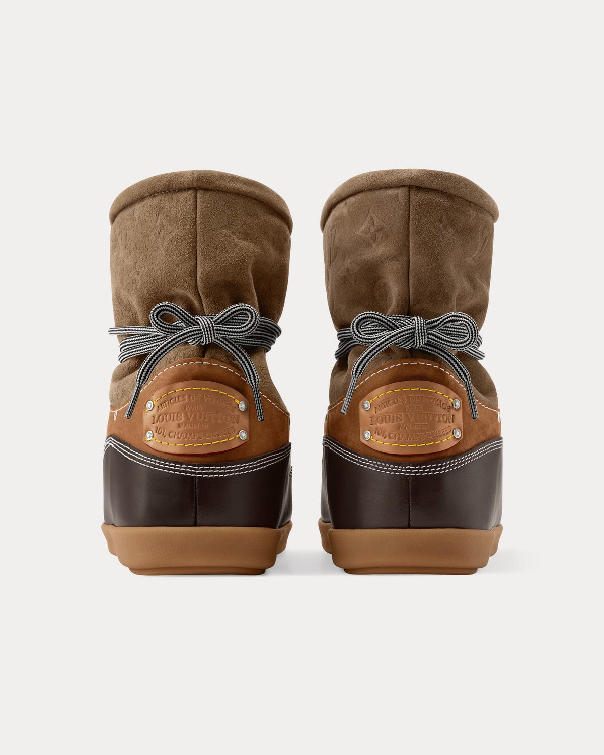 LV Yeti Mid Brown Boots