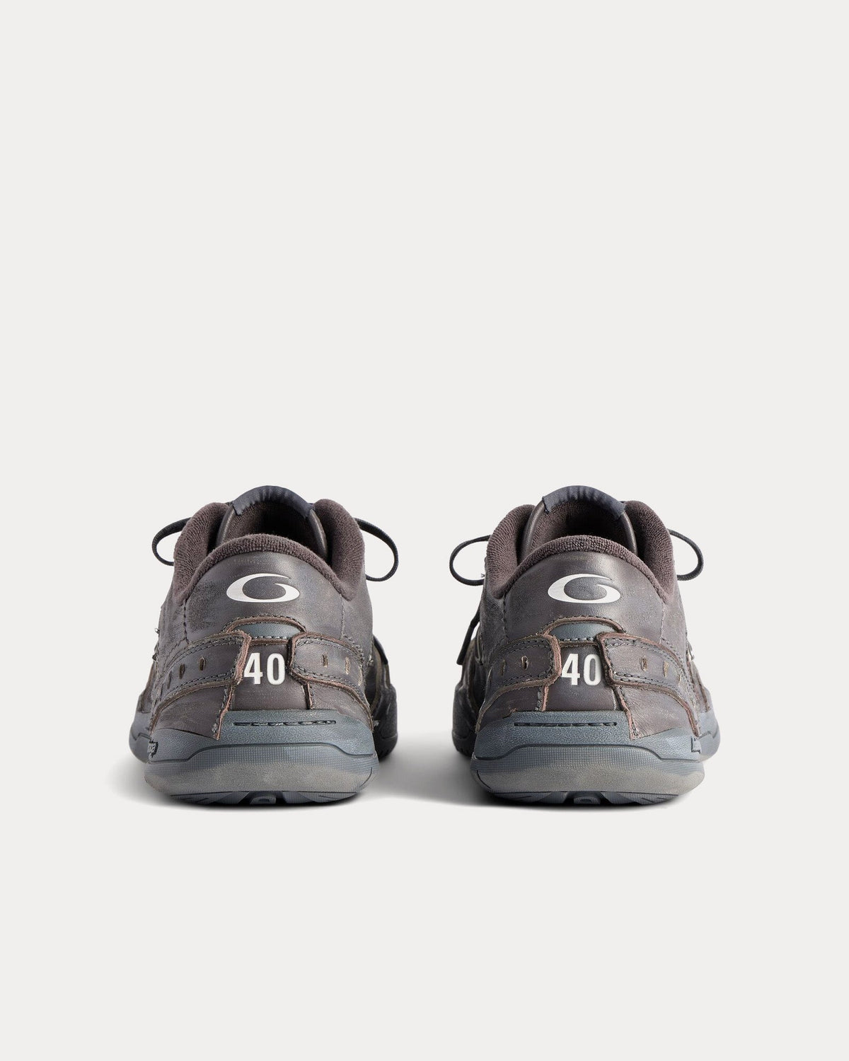 Hamptons Worn-Out Grey Low Top Sneakers