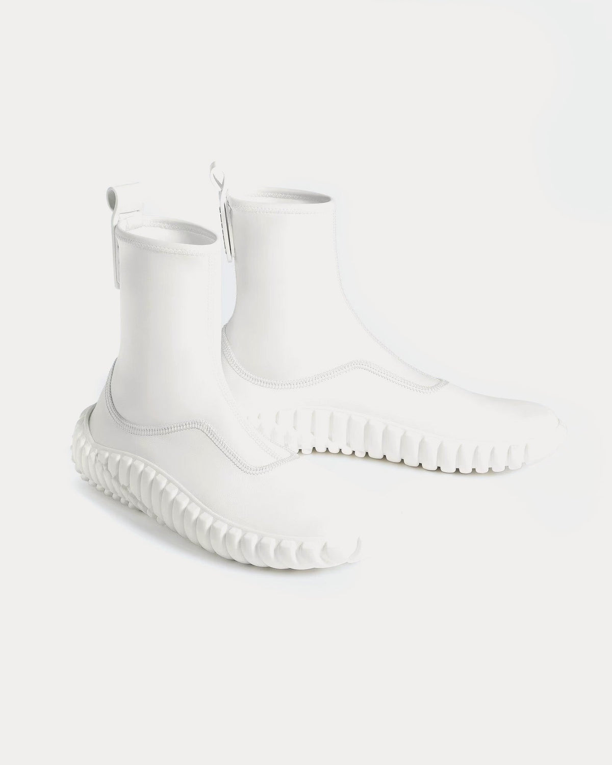 Tide Alabaster High Top Sneakers