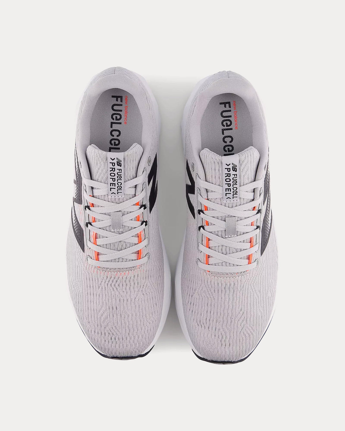 FuelCell Propel v5 Rain Cloud / Urgent Red / Black Cement Running Shoes