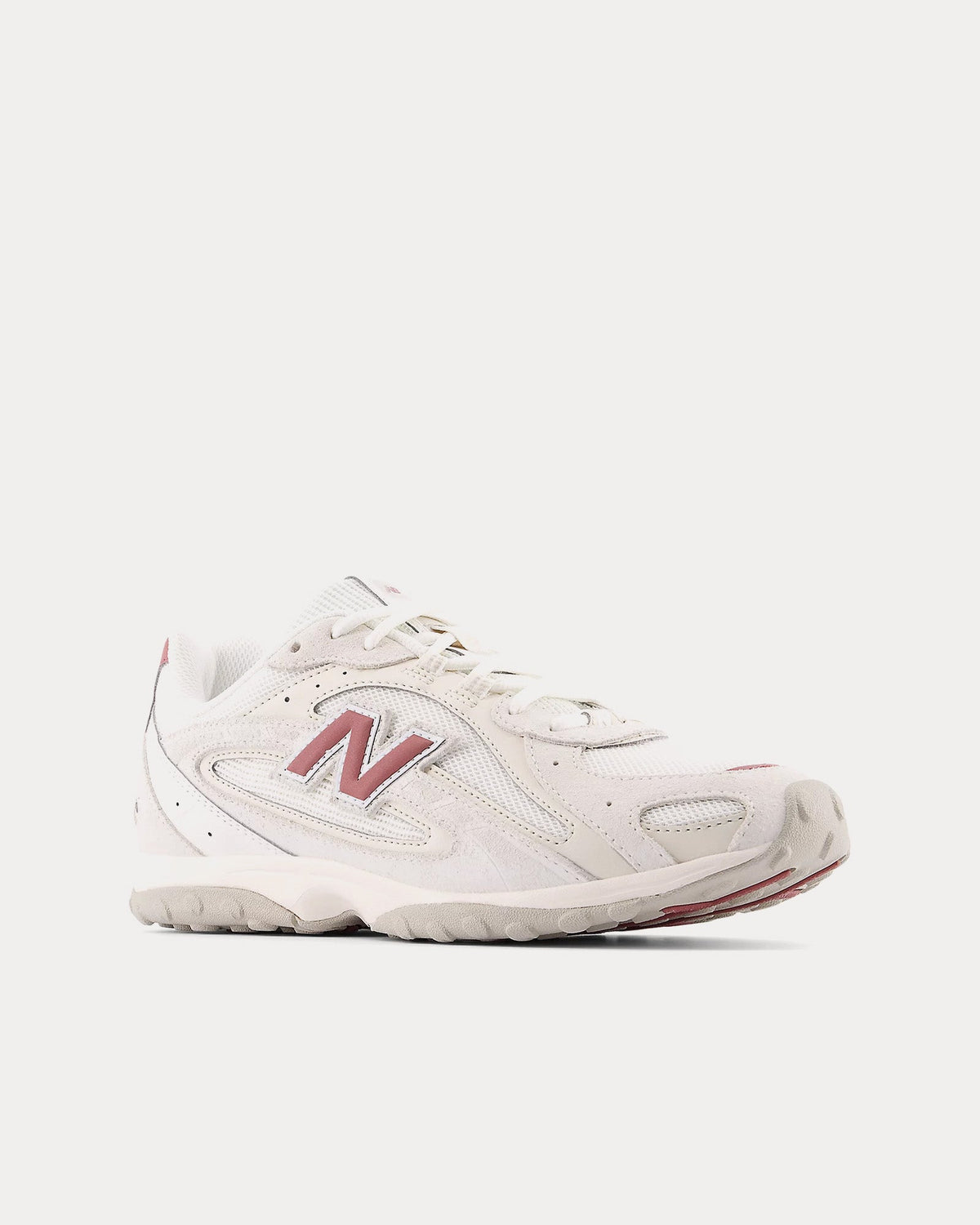 204L Sea Salt / Red Rock Low Top Sneakers