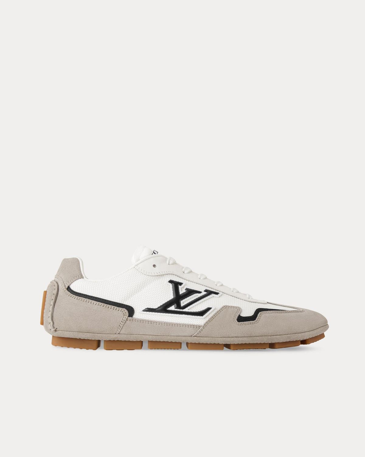 LV Rally Grey / White Low Top Sneakers