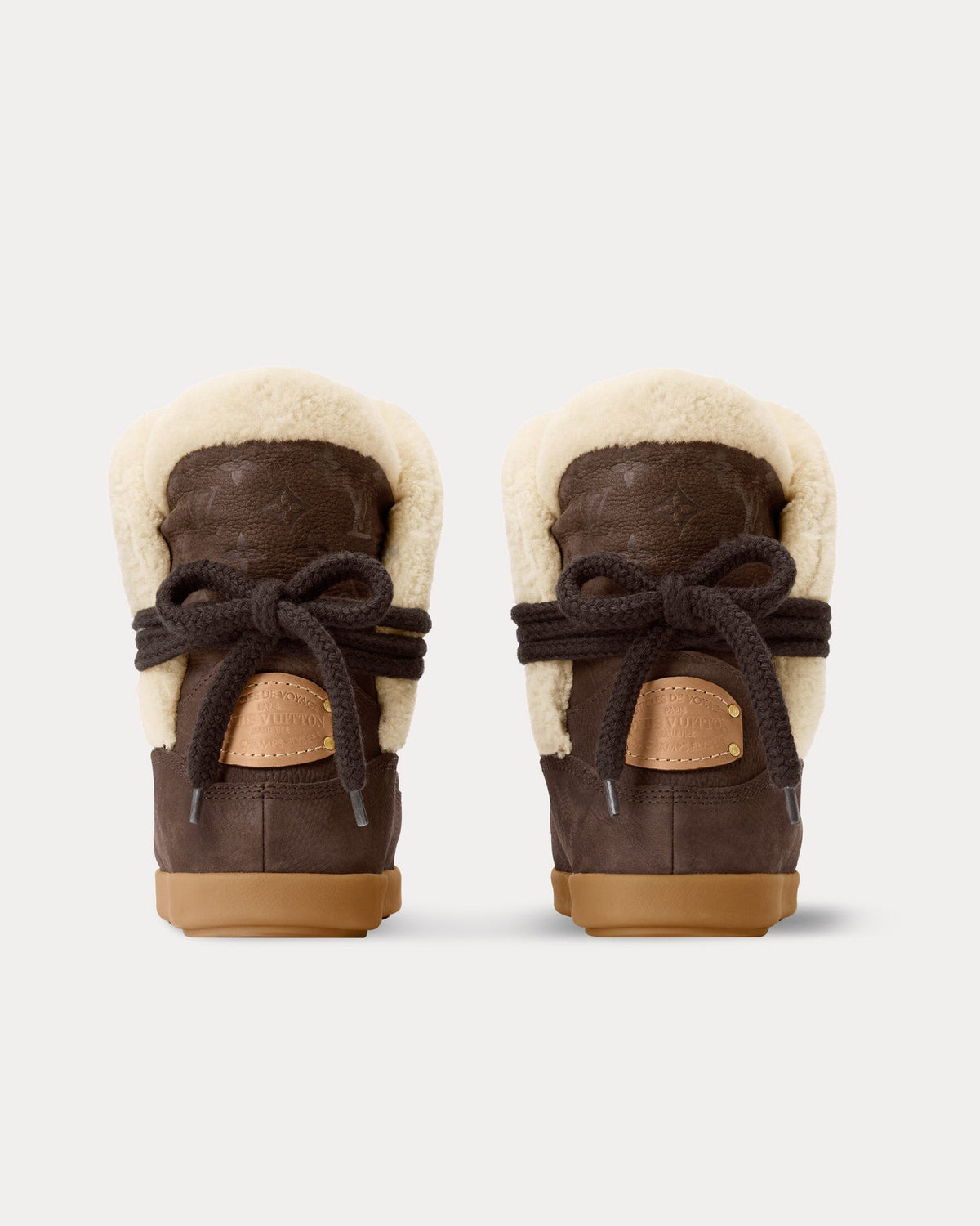 LV Yeti Suede Brown Boots