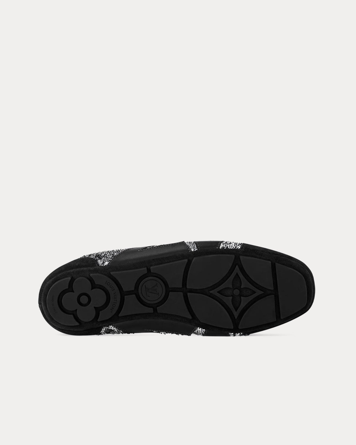 LV Sneakerina Sequins Black / Silver Low Top Sneakers