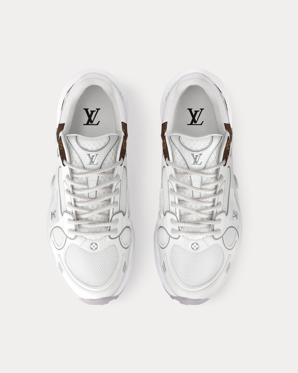 LV Olympia White Low Top Sneakers