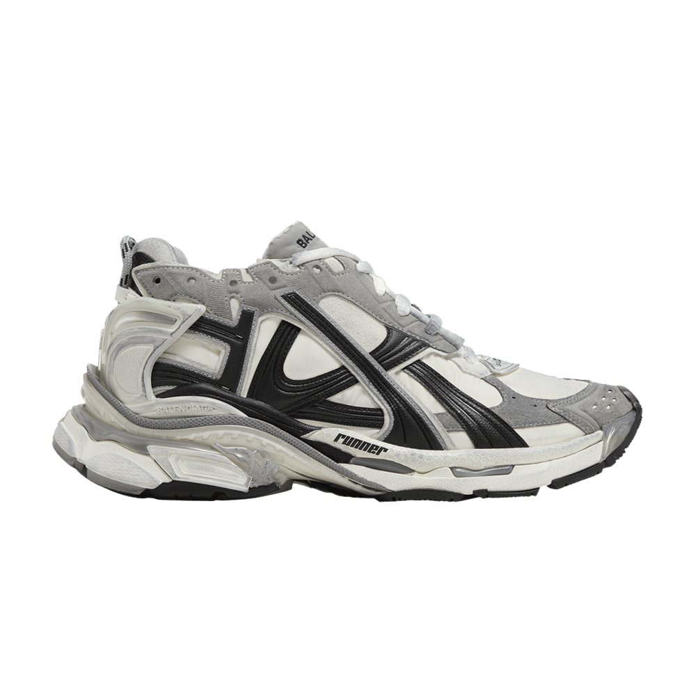 Balenciaga Runner Sneaker 'Worn-Out - Grey White Black'
