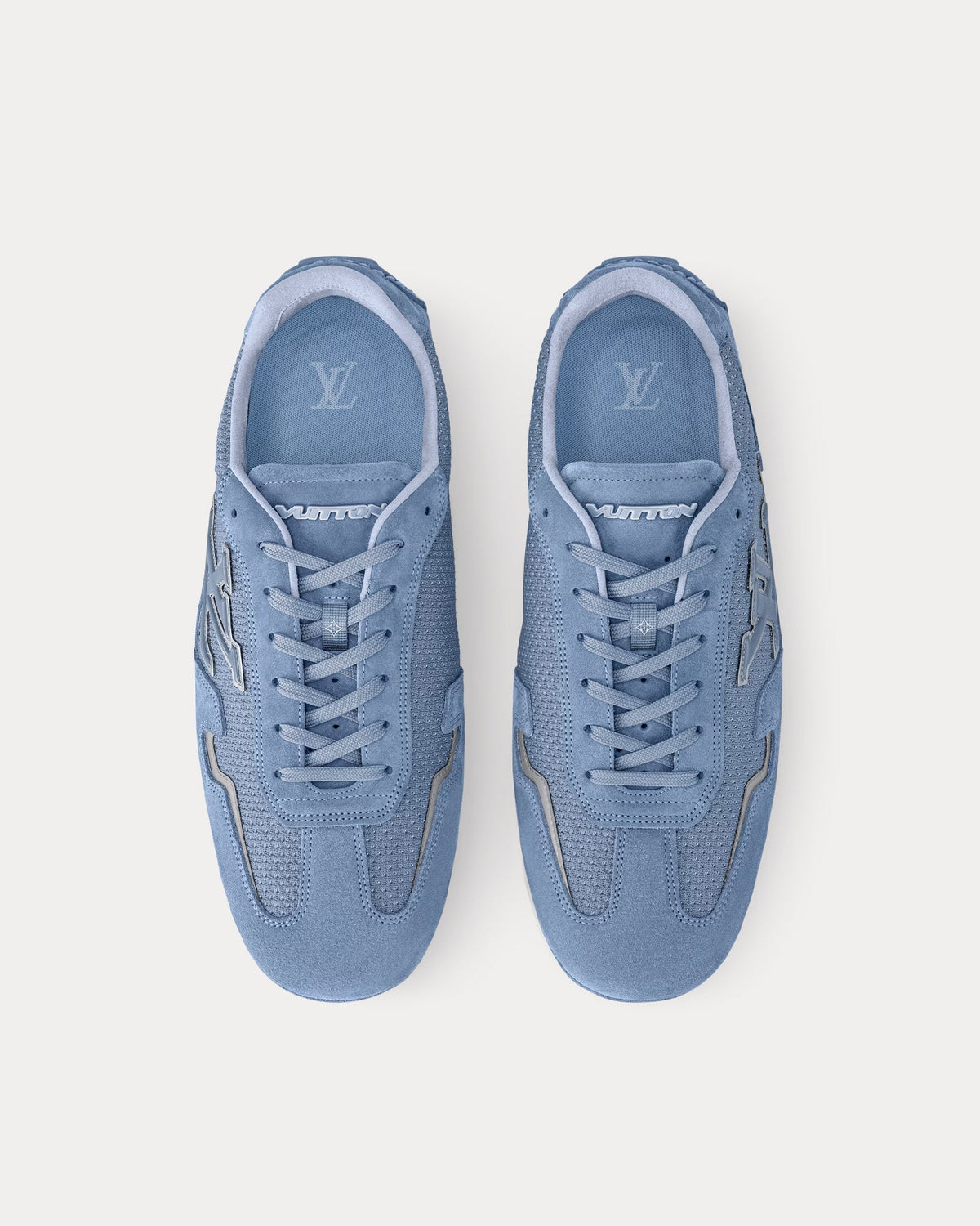 LV Rally Blue Low Top Sneakers