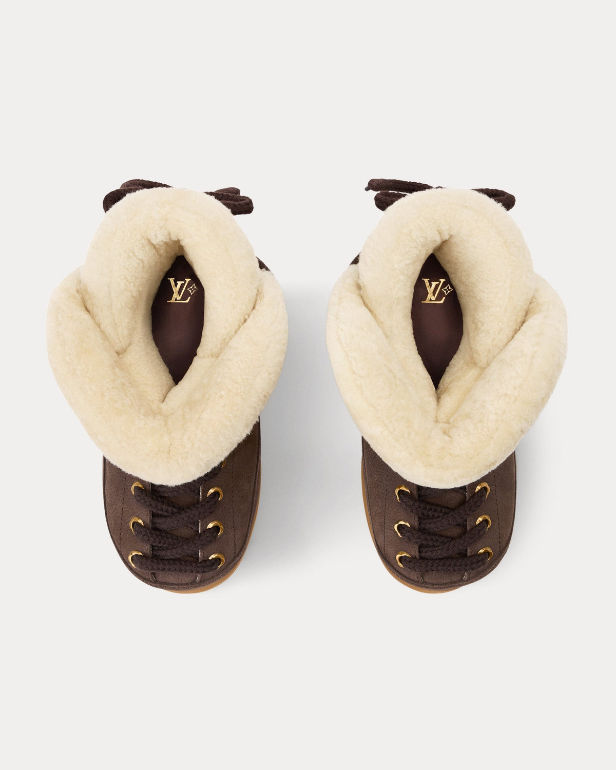 LV Yeti Suede Brown Boots