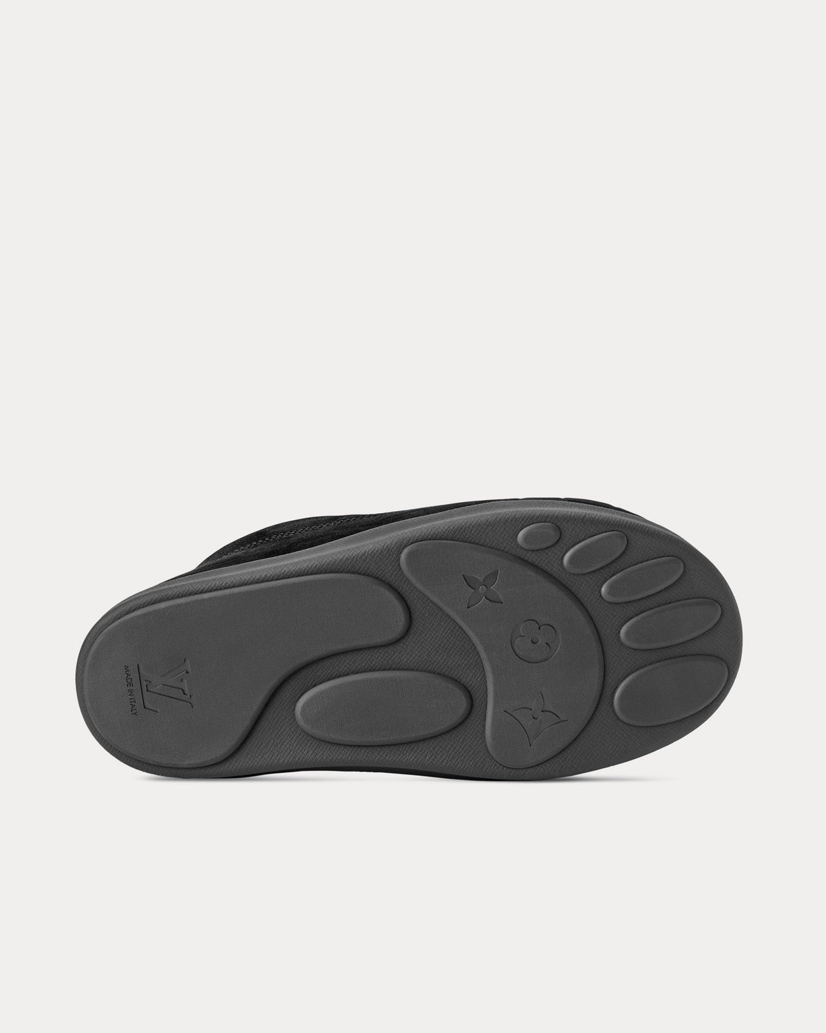 LV Yeti Black Slip Ons