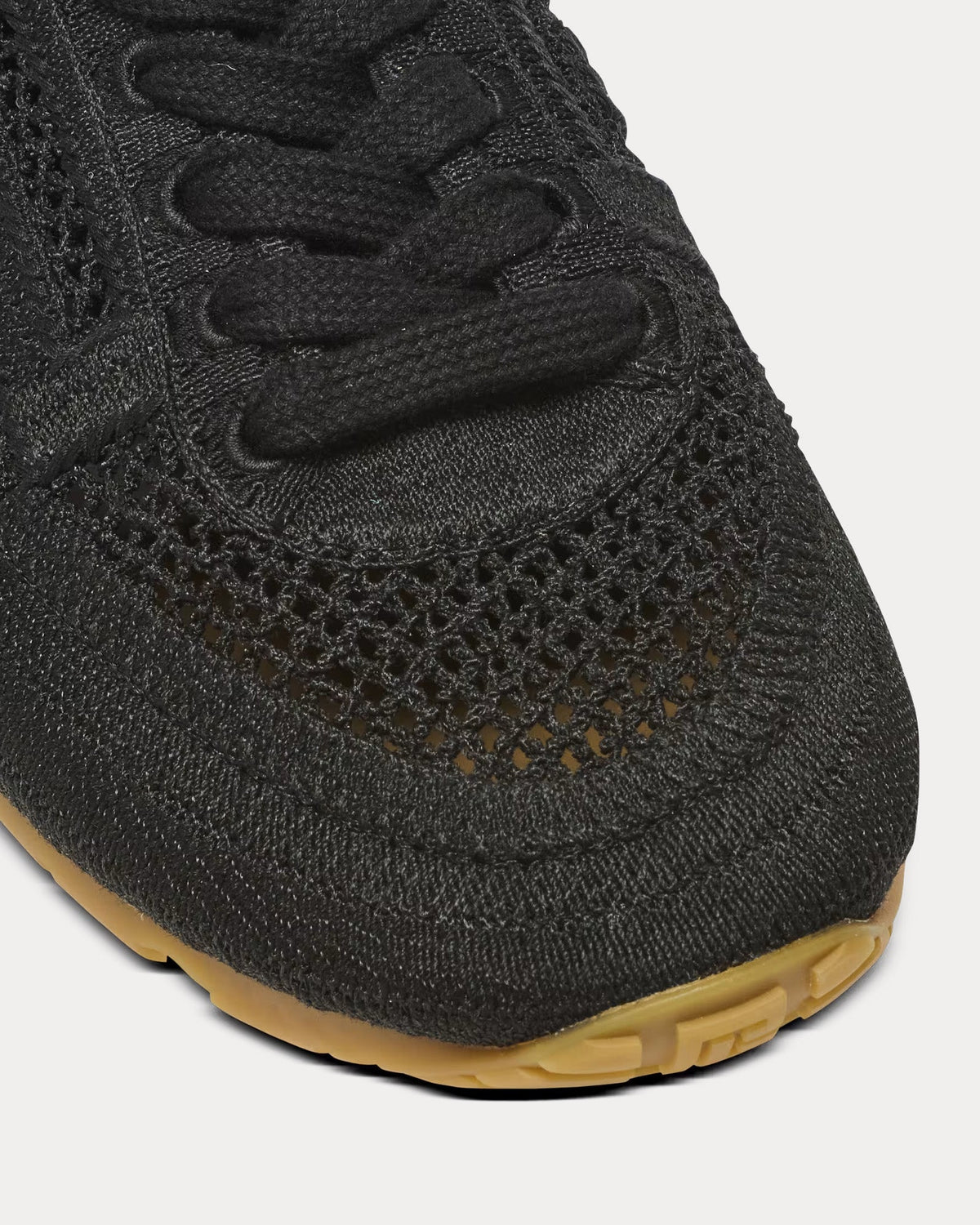Racer 45 Macramé Black Low Top Sneakers