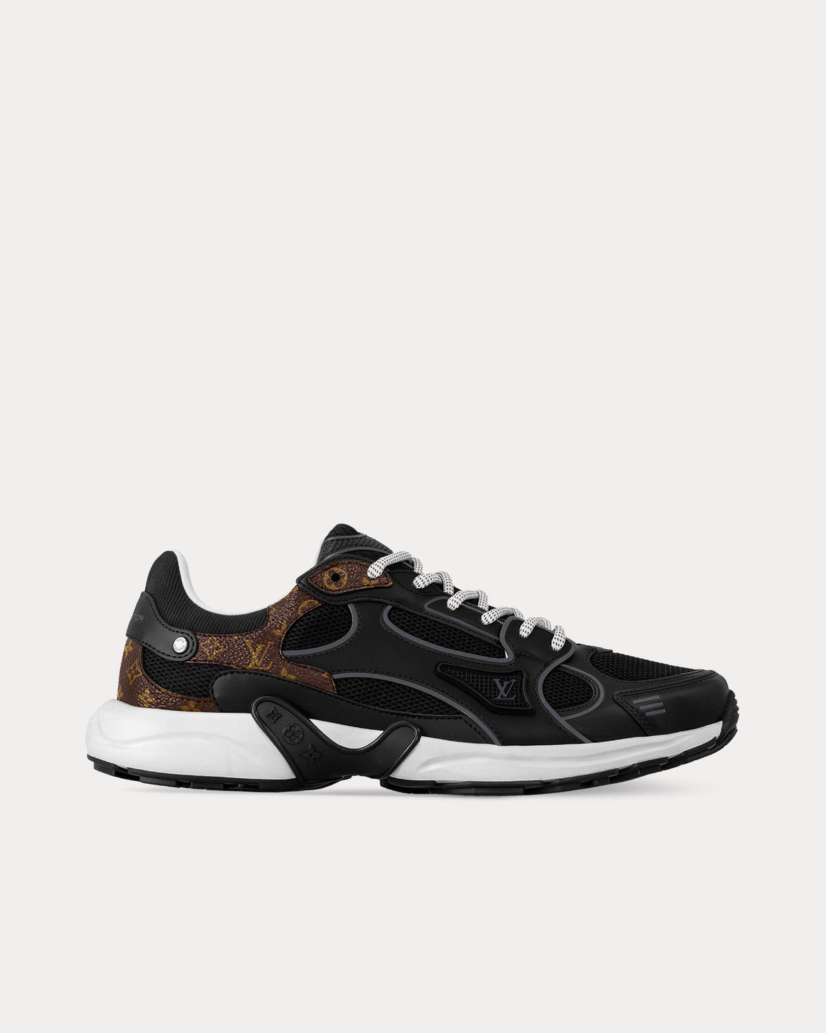 LV Olympia Black Low Top Sneakers