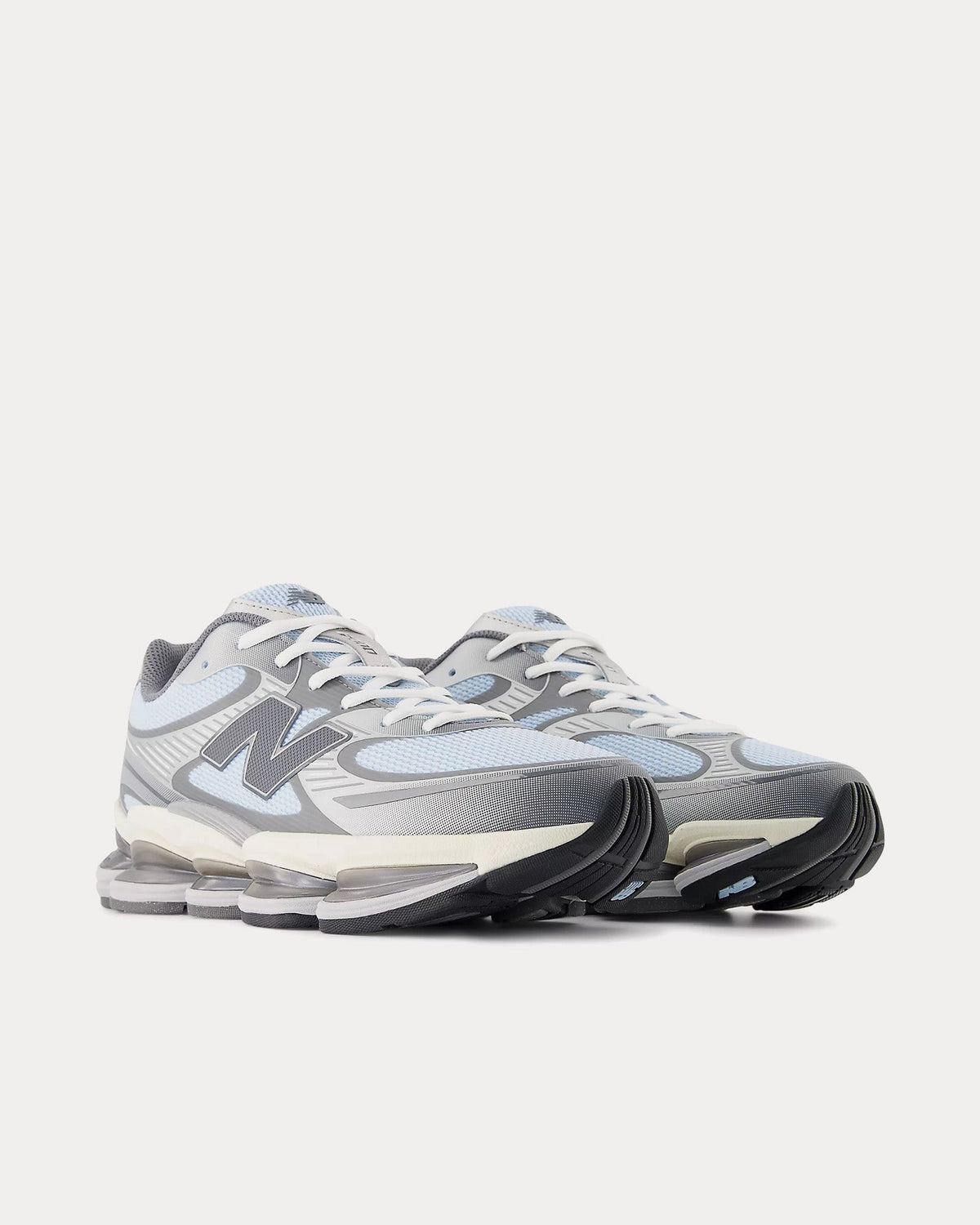 Abzorb 2000 Light Chrome Blue / Silver Metalic / Castlerock Low Top Sneakers