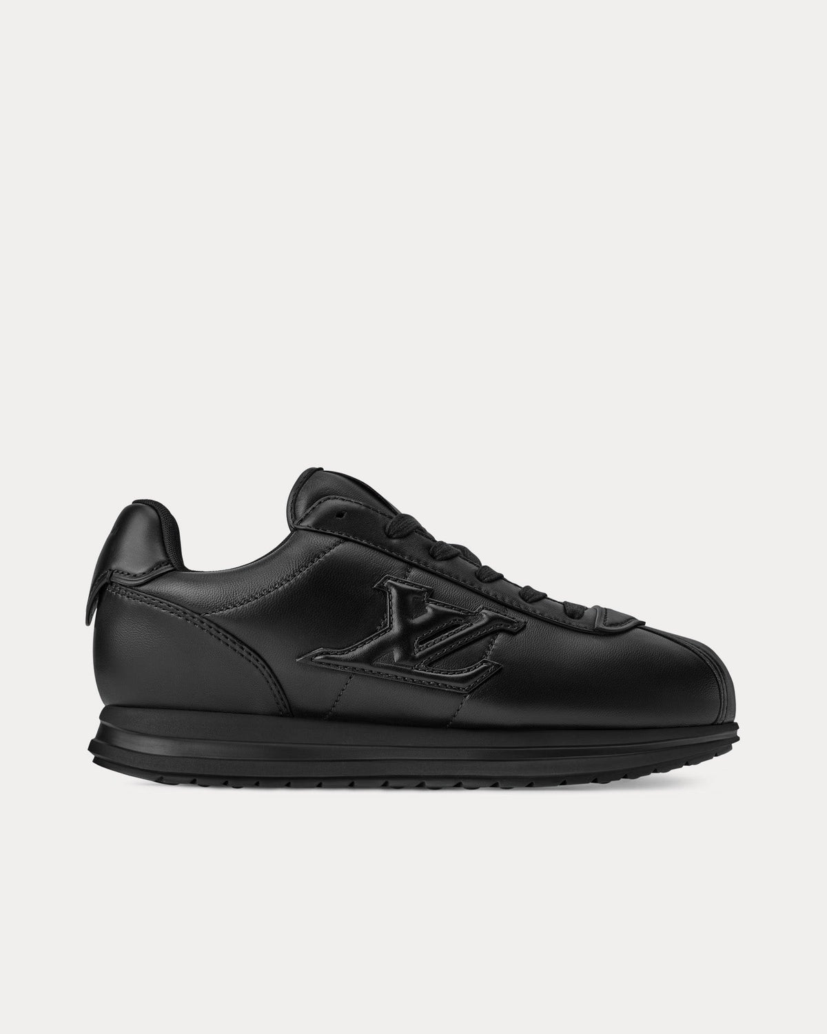 LV Buttersoft Black Low Top Sneakers