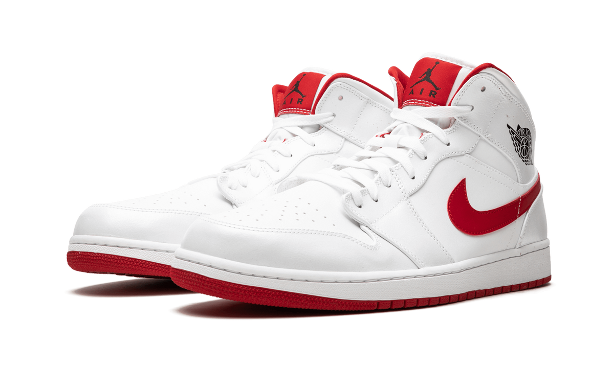 Mid White Gym Red