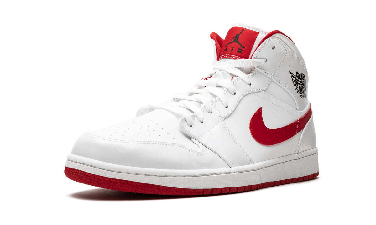 Mid White Gym Red