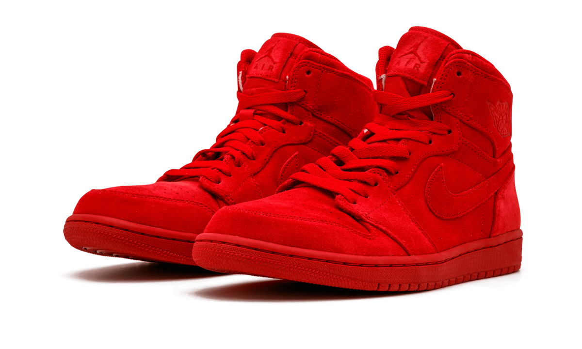 Retro High Red Suede