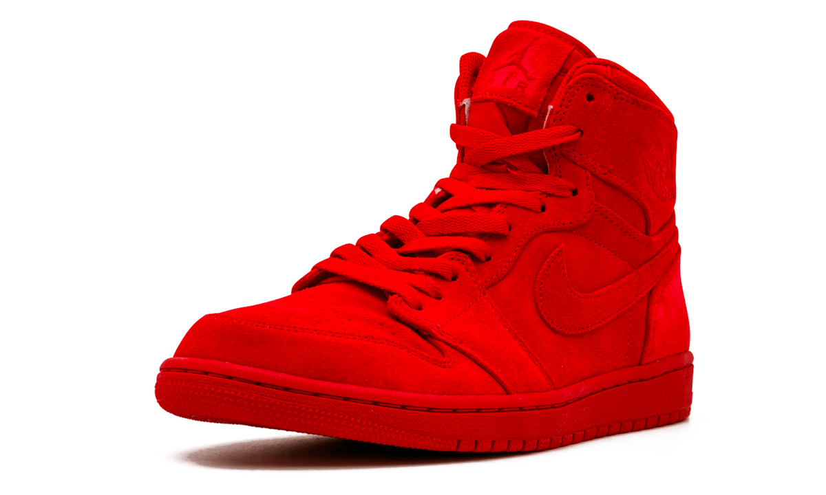 Retro High Red Suede