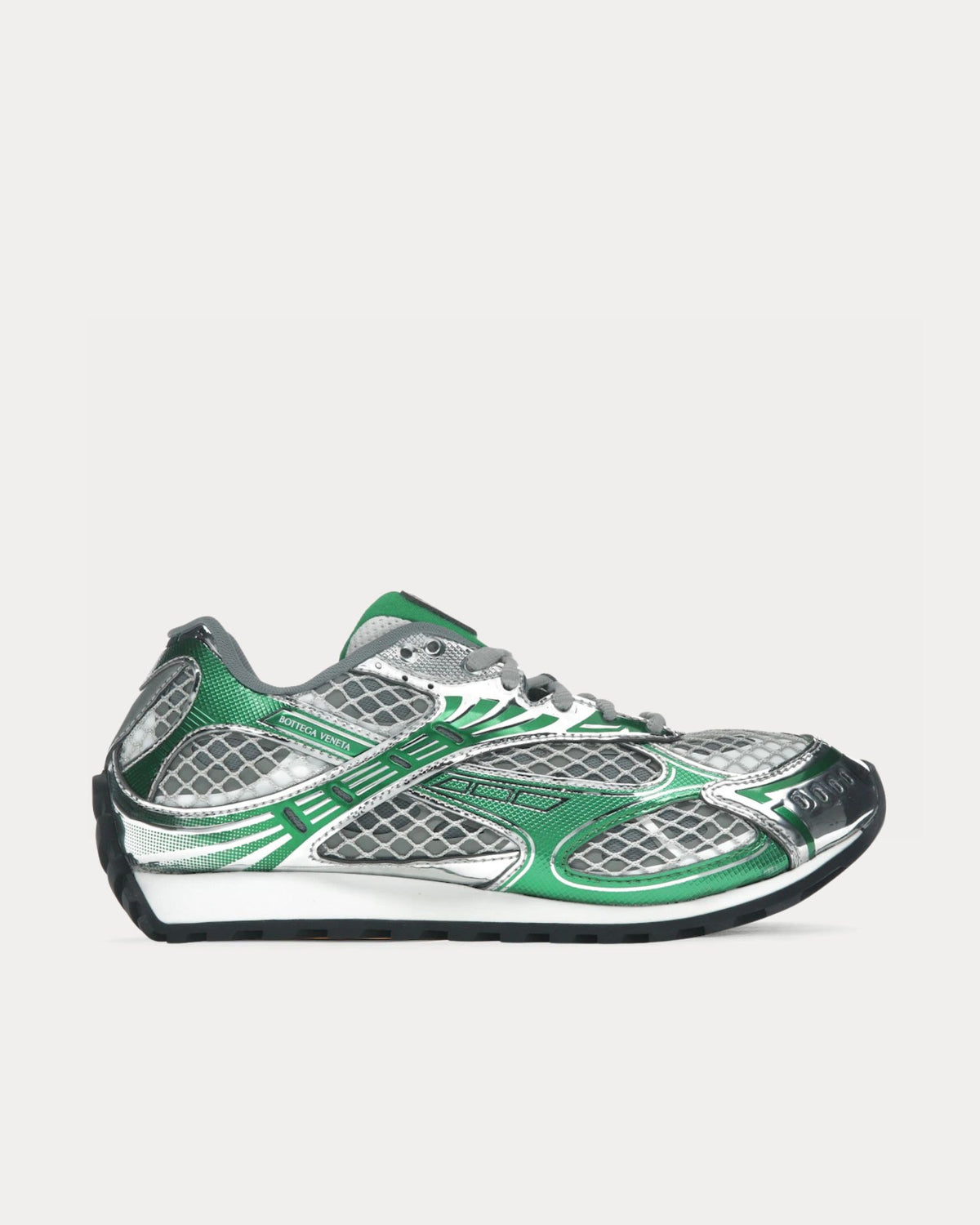 Orbit Silver / Parakeet Low Top Sneakers