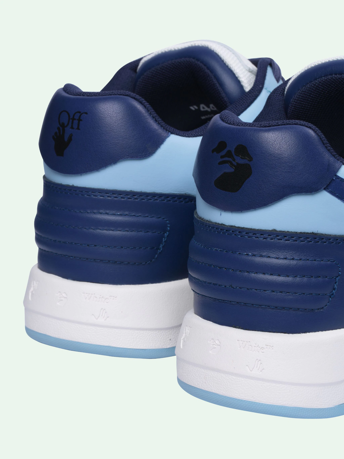 Off-White LOW TOP OUT OF OFFICE OOO Dark Blue