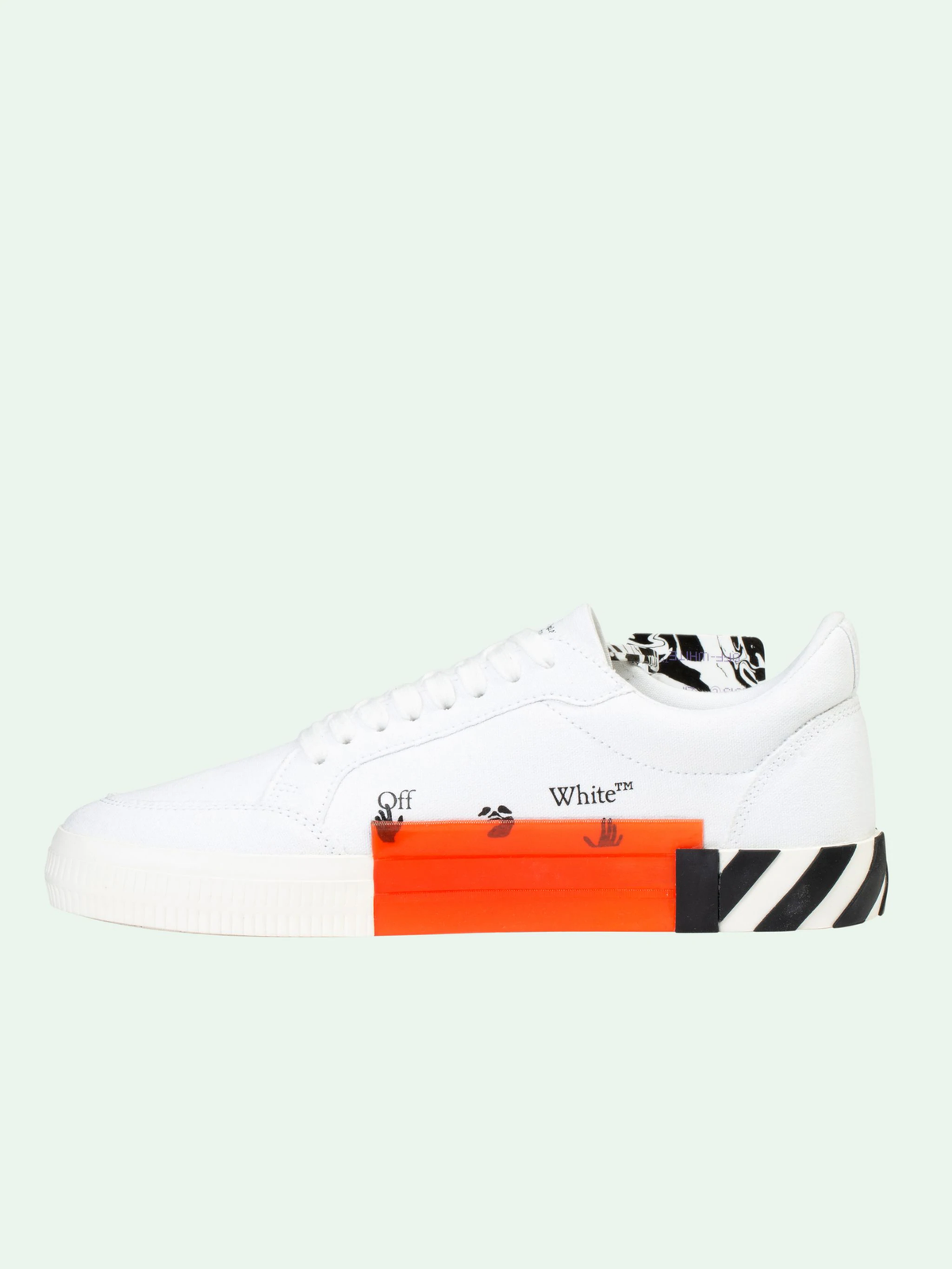Low Top Vulcanized sneakers White